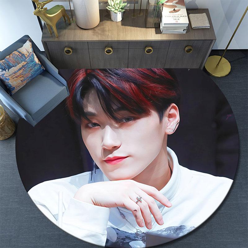 Choi San pattern round rug,Carpet Rug for Living Room Bedroom Playroom ,Non-slip Floor Mat,Holiday Gifts and Birthday Gifts.