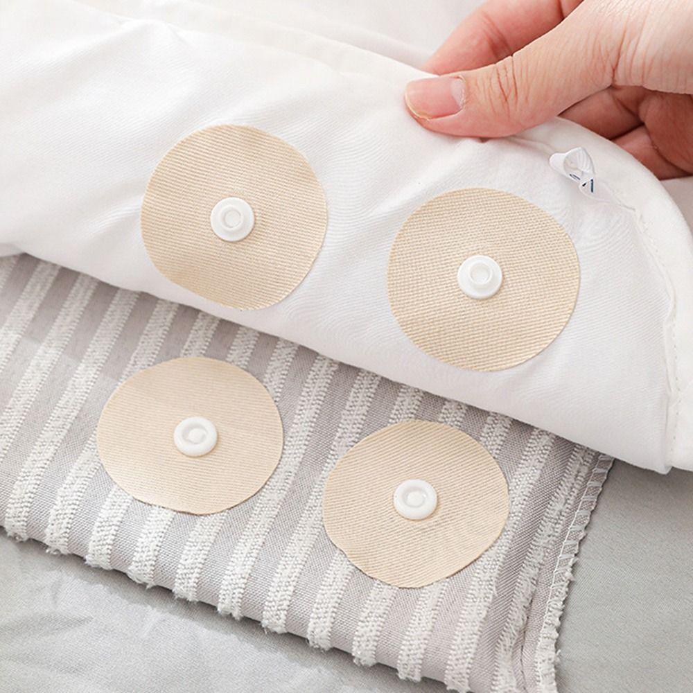 

8/12Pcs Easy to use Quilt Corner Anti-slip Sheet Buckle Bedding Supplies 8pcs