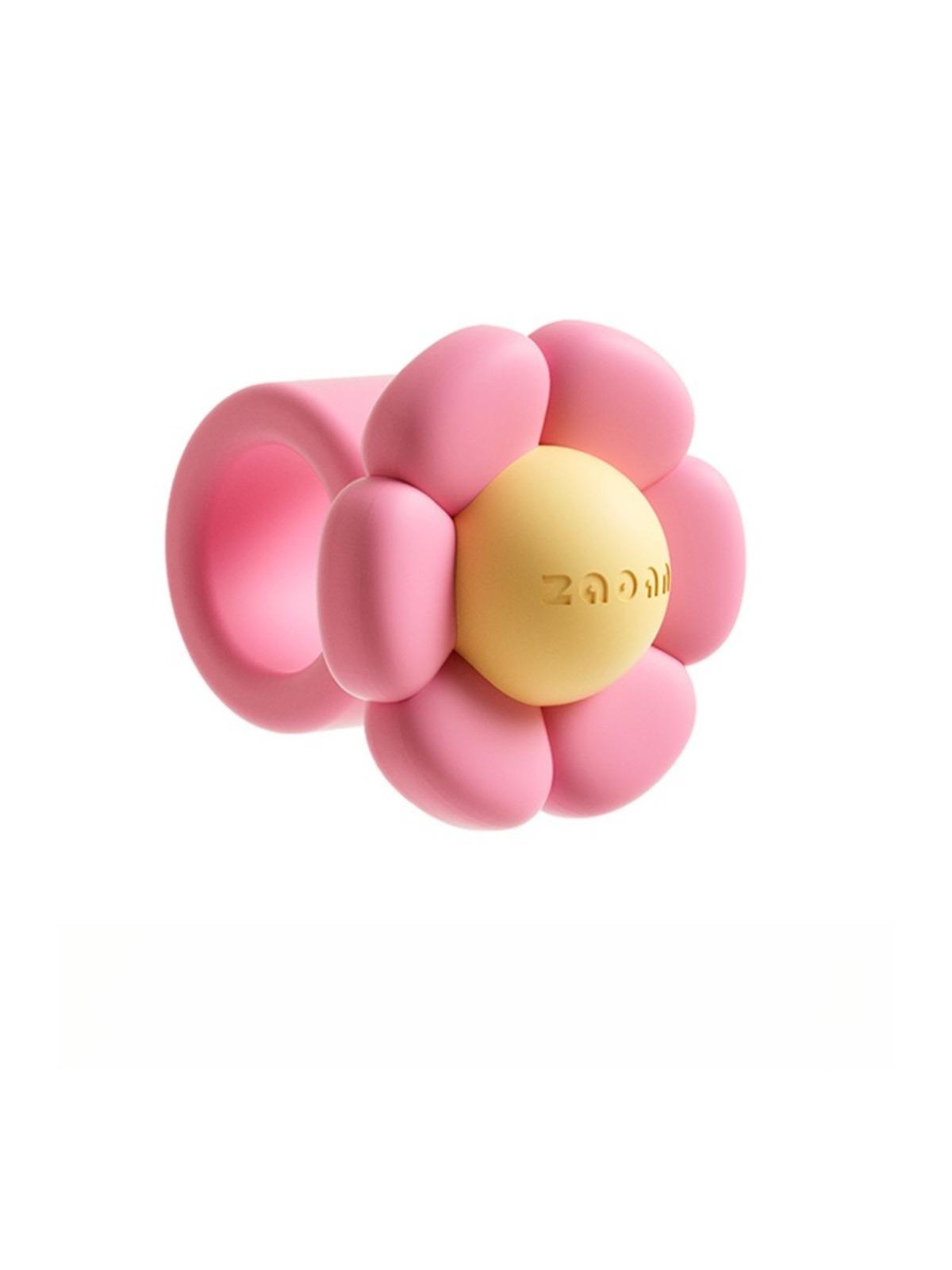 Floral silicone anti-collision pad, suitable for bedroom and living room door handles
