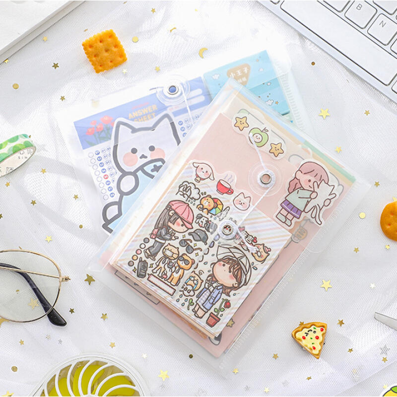 [Artfield] Simple Transparent PP Waterproof Pouch A6 (Choose 1 of 2)