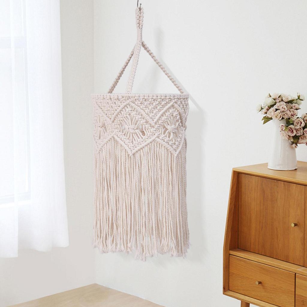 Handwoven Macrame Ceiling Light Shade for Home And Restaurant