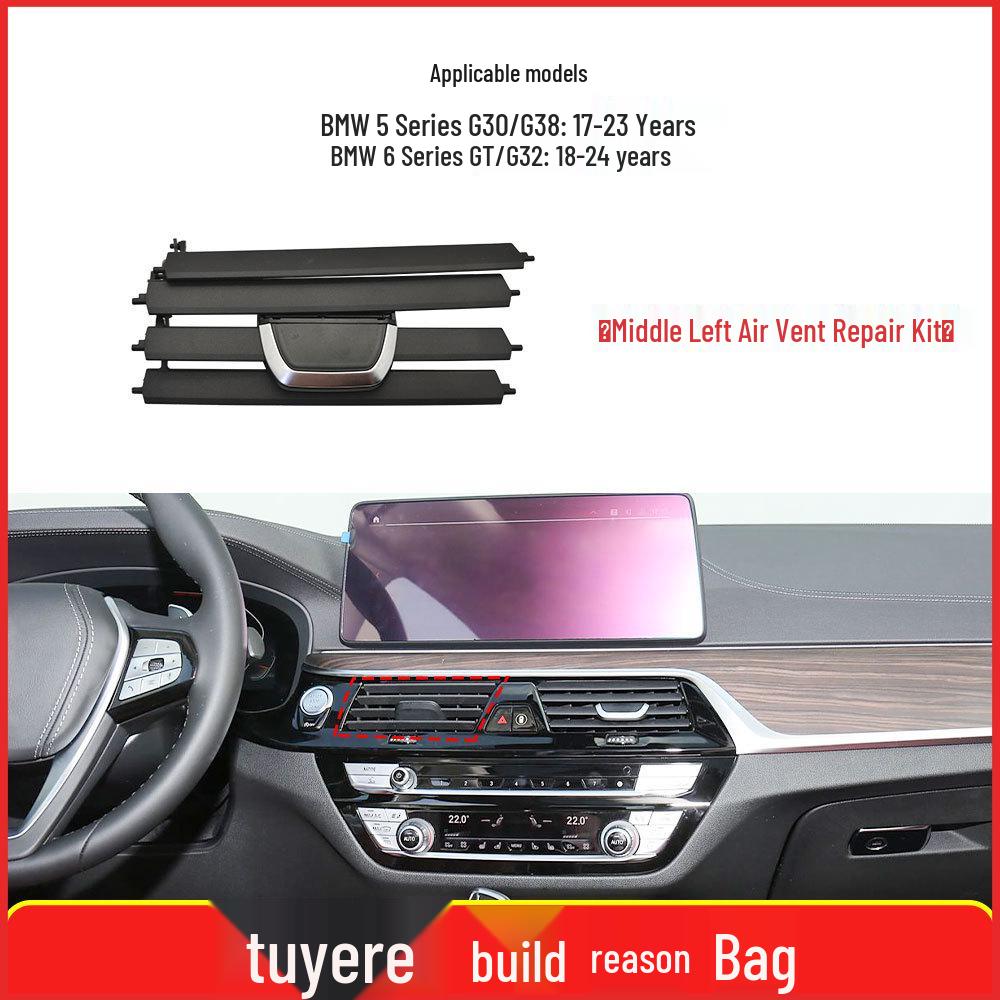 Kit di Riparazione per Leva Griglia Bocchetta Aria Anteriore e Posteriore per BMW Serie 5 e 6 (G30 G32)
