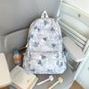 Schoolbag New Japanese College Style Large-capacity Backpack Female Students High Value Lightweight Schoolbag Cute Bear Print Backpack