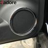 Car Inner Door Audio Speaker Cover Trim For Nissan Qashqai J11 2014 2015 2016 2017 2018 Chrome Interior Mouldings Accessories