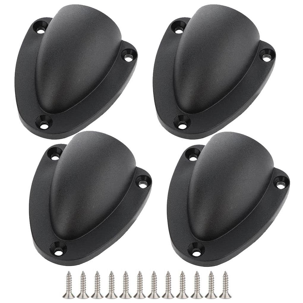 

Упаковка из 4 чехлов для вентиляционных кабелей из нейлона для лодок Clam Shell, запасные части для вентиляционных отверстий