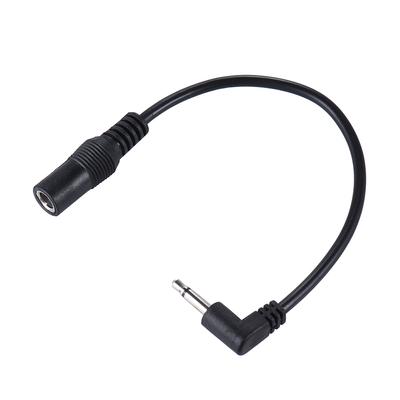 Cavo convertitore di alimentazione con punta positiva da 5,5 mm * 2,12,5 mm a 3,5 mm (18") per effetto chitarra