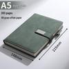 Custom B5 Notebook Gift Set with Thickened Cover, A5 Business Diary, and Logo Printing.