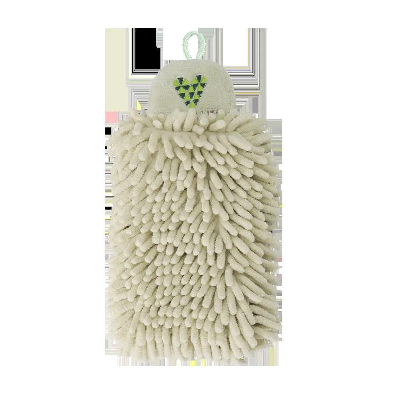 Chenille Hanging Thickened Quick-drying Towel Household Super Soft and Absorbent Wipes Rag Towels Bathroom Kitchen Accessories