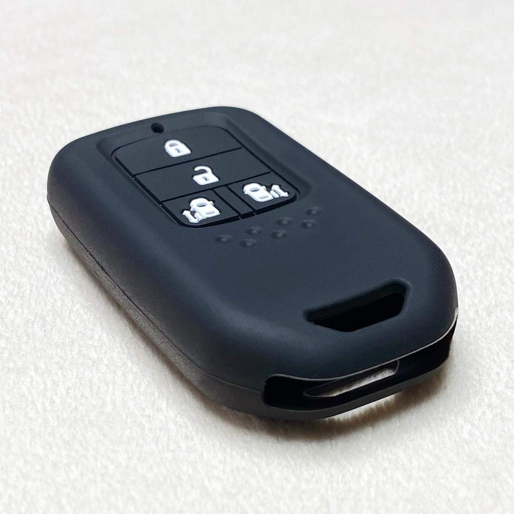 IKT Smart Key Silicone Cover for Honda Cars, For Slide Buttons on Both Sides,