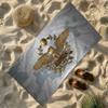 Toalla de Bandera Romana SPQR Suave Ligera Anti-Arena Grande para Playa Secado Rápido Baño Deportes Familia