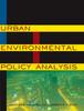 Kniha Urban Environmental Policy Analysis