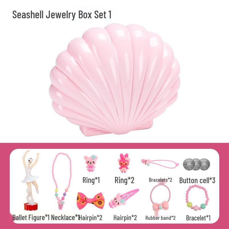 Little Girl Princess Ballet Music Box - Rotating Crystal Ball Birthday Gift for Children