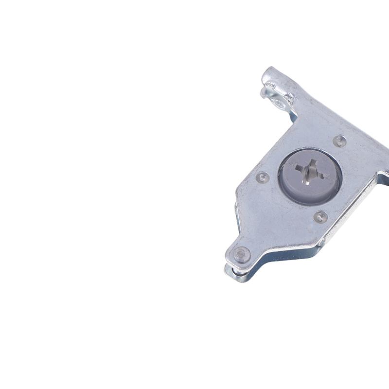 2Pcs Nylon/Metal Drawer Clip Front Panel Fixing Bracket Connector Replacement Kitchen Furniture Cabinet