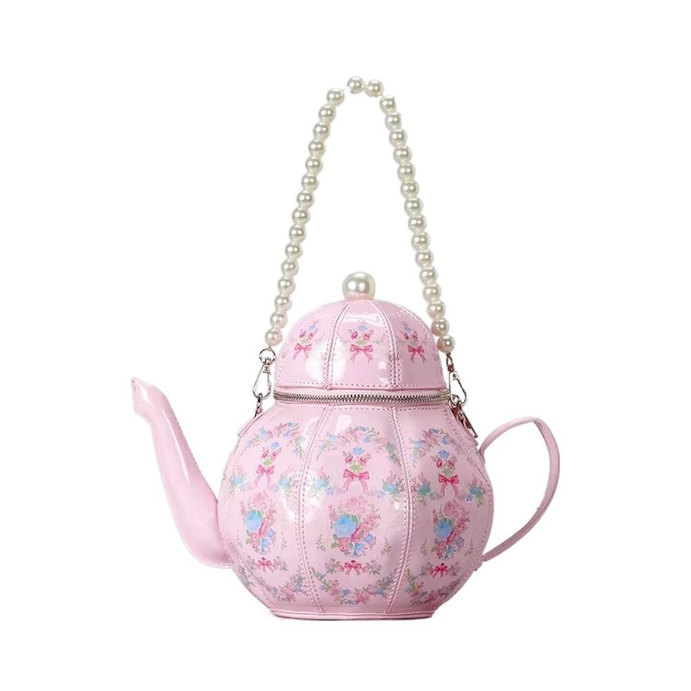 New Chains Teapot Design Handbags Creative Personality Crossbody Bag Luxury Vintage Shoulder Bag
