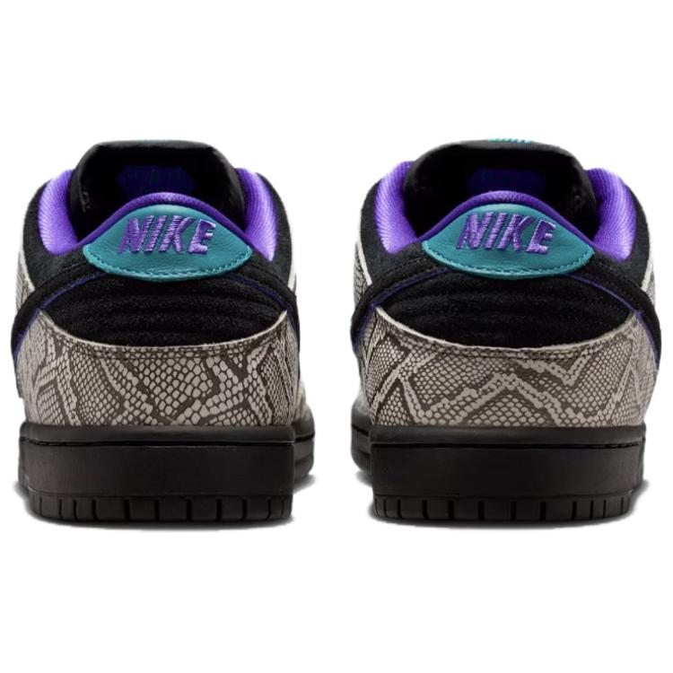 Nike X Dashawn Jordan Dunk SB Zapatillas de Skate de Caña Baja Unisex Negro Marrón IB6208-200