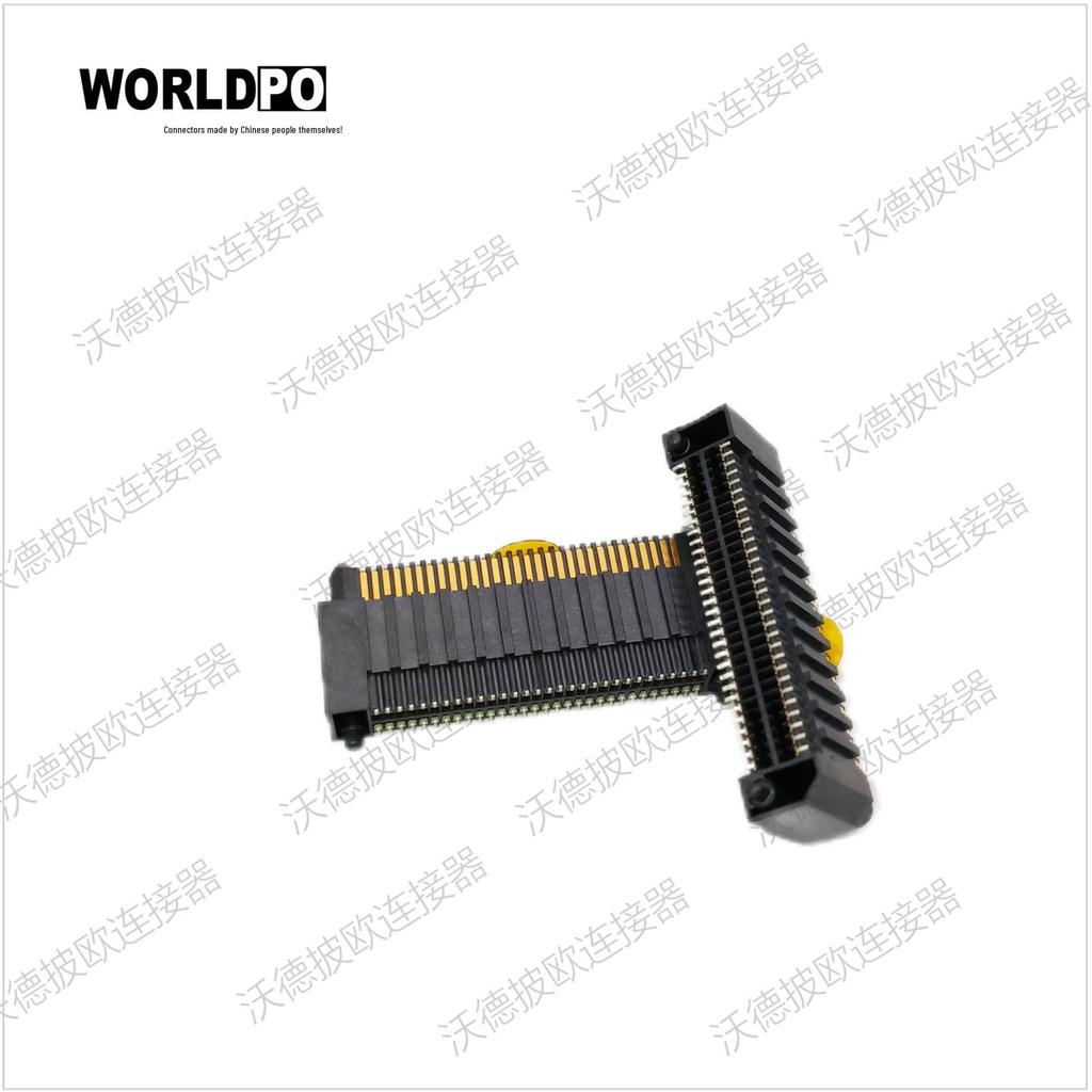 ERM8-030-09.0-L/S-DV-K-TR 60-Pin-Stecker, Kompatibel mit 14/16/18mm Höhen