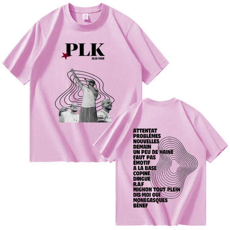 Rapper PLK 2026 Graphic Tshirt Men Women Clothes Fashion Pop Music Tshirts Casual Cotton Cozy Short Sleeves T Shirts Streetwear