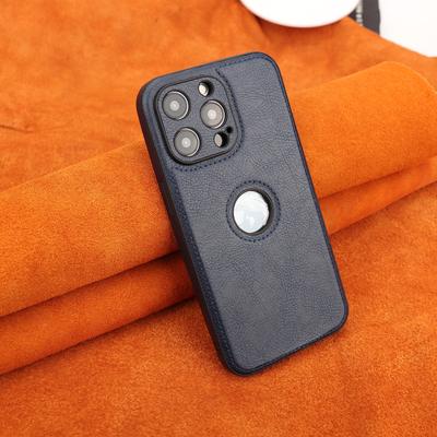 Suitable for Apple 15promax Phone Case Leather IPhone13 Full Cover 14/11 Missing Label 12 Business Leather Case