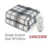 Electric   -  Thicker Heater Single / Double Body Warmer Heated  Mattress Thermostat Electric Heating  Green 120x150cm