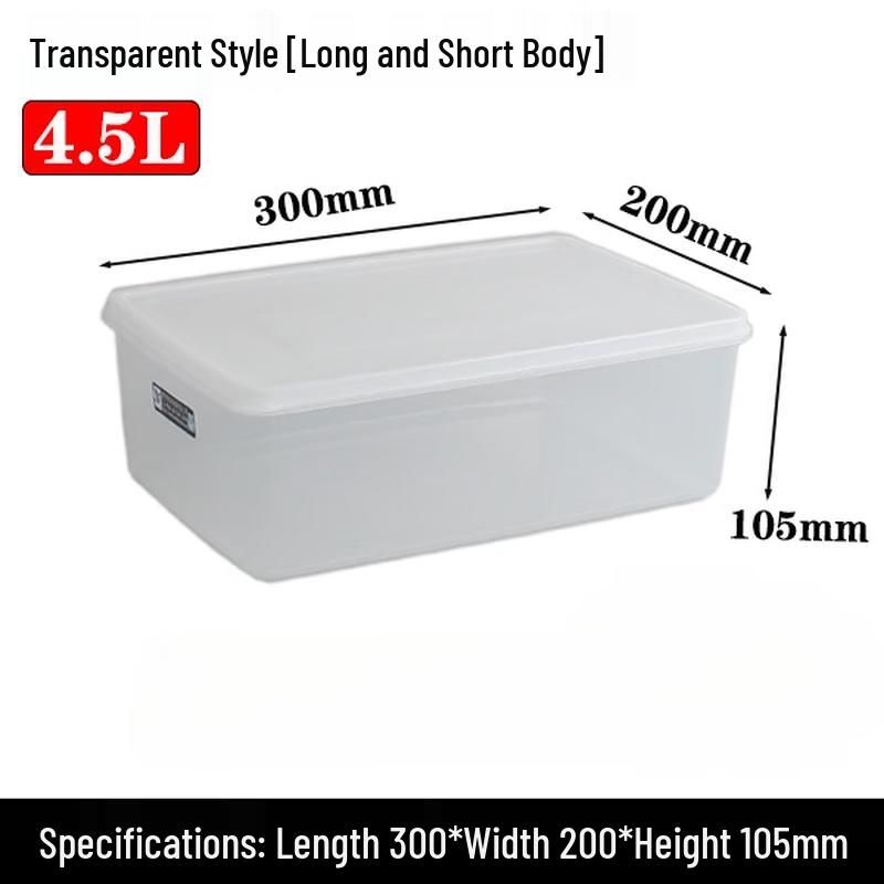 Transparent Food Storage Container