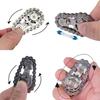 Metal Hand Spinner Chain Gear Metal Fidget Spinner Adult EDC Fidget Toys Focus ADHD Tool Office Stress Relief Toys