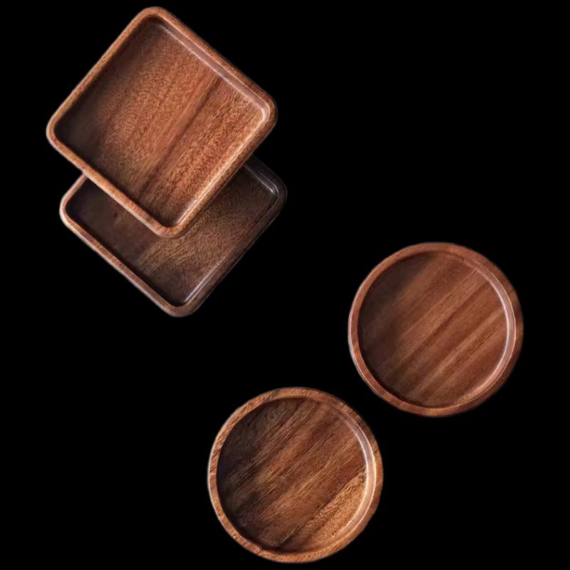 Morona Walnut Square Serving Bowl