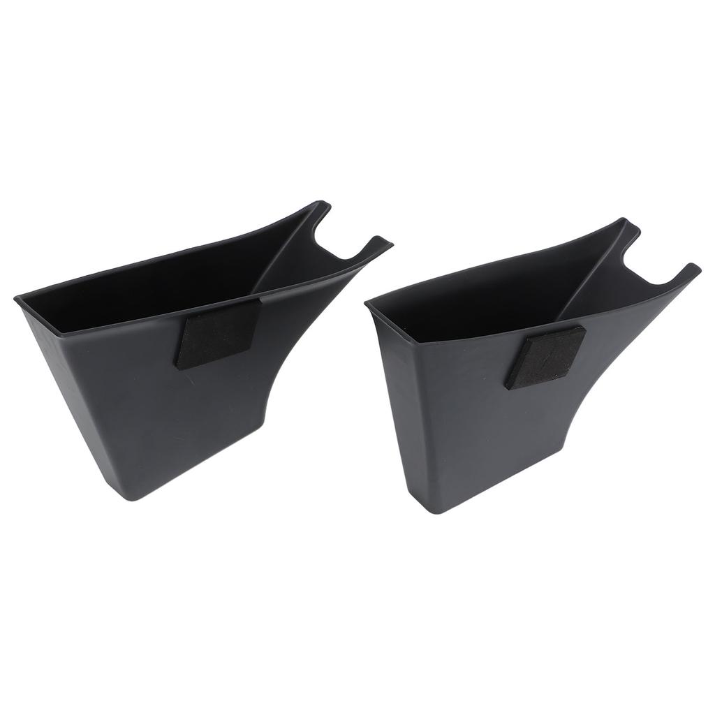 2 st Bil Dörr Förvaringslåda Anti-deformation ABS Praktiskt Ersättning för Tesla Model 3 Y Bakdörr