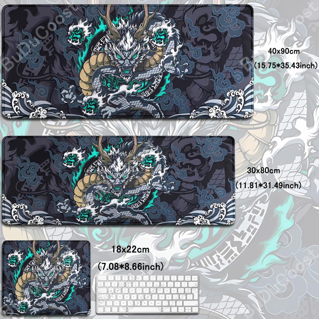 Xxl Gamer Laptop Desk Mat Large Mouse Pad Japanese Dragon Gaming Accessories HD Print Office Computer Antislip Keyboard Mousepad