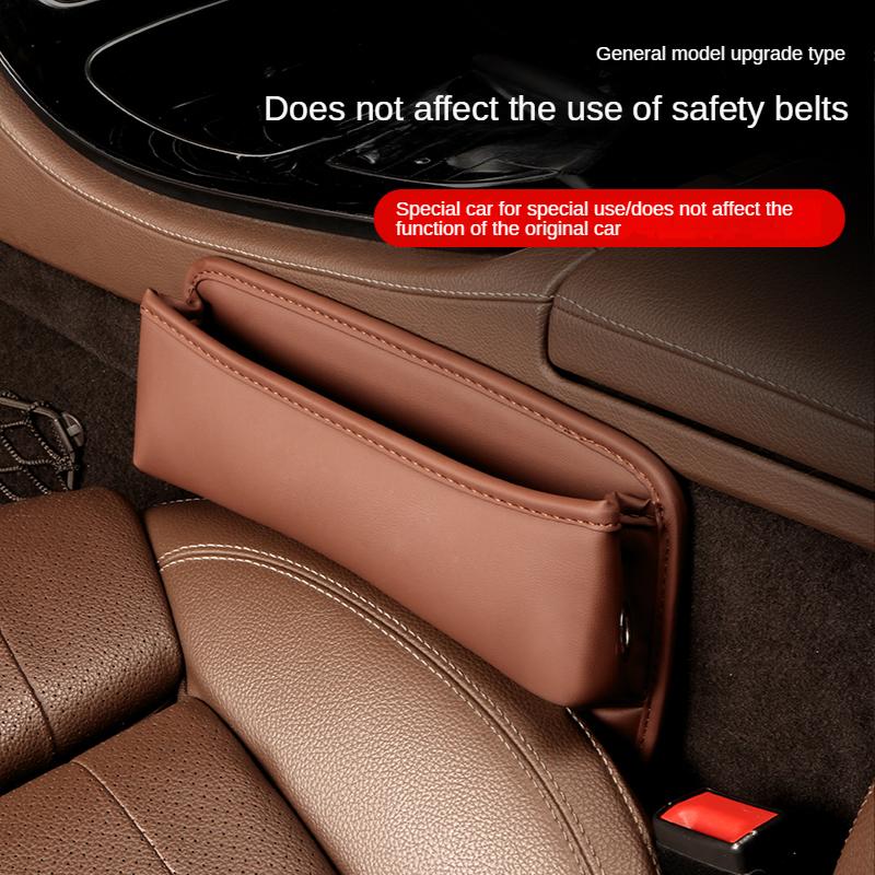 Upgrage Car Slot Storage Box Multi-function Seat Middle Gap Crevice Storage Box Interior Seat Central Control Plug Organizer