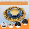Universal Pop-Up Sink Stopper 32-43 Mm - Gold, Stainless Steel/Brass, Fast Drainage