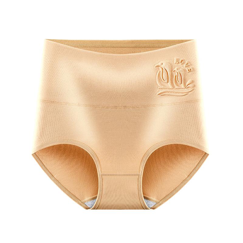 Women S High Waist Cotton Antibacterial Briefs Plus Size Ladies Underwear