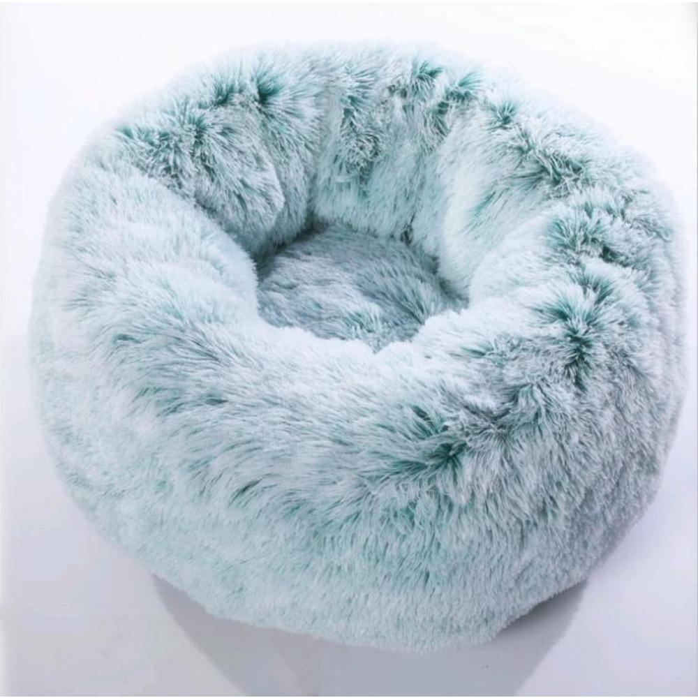 Creative Plush Warm and Breathable Circular Dog Bed Cat Bed Pet Bed Winter Thick and Comfortable Dog Bed Dog Mat Pet Supplies