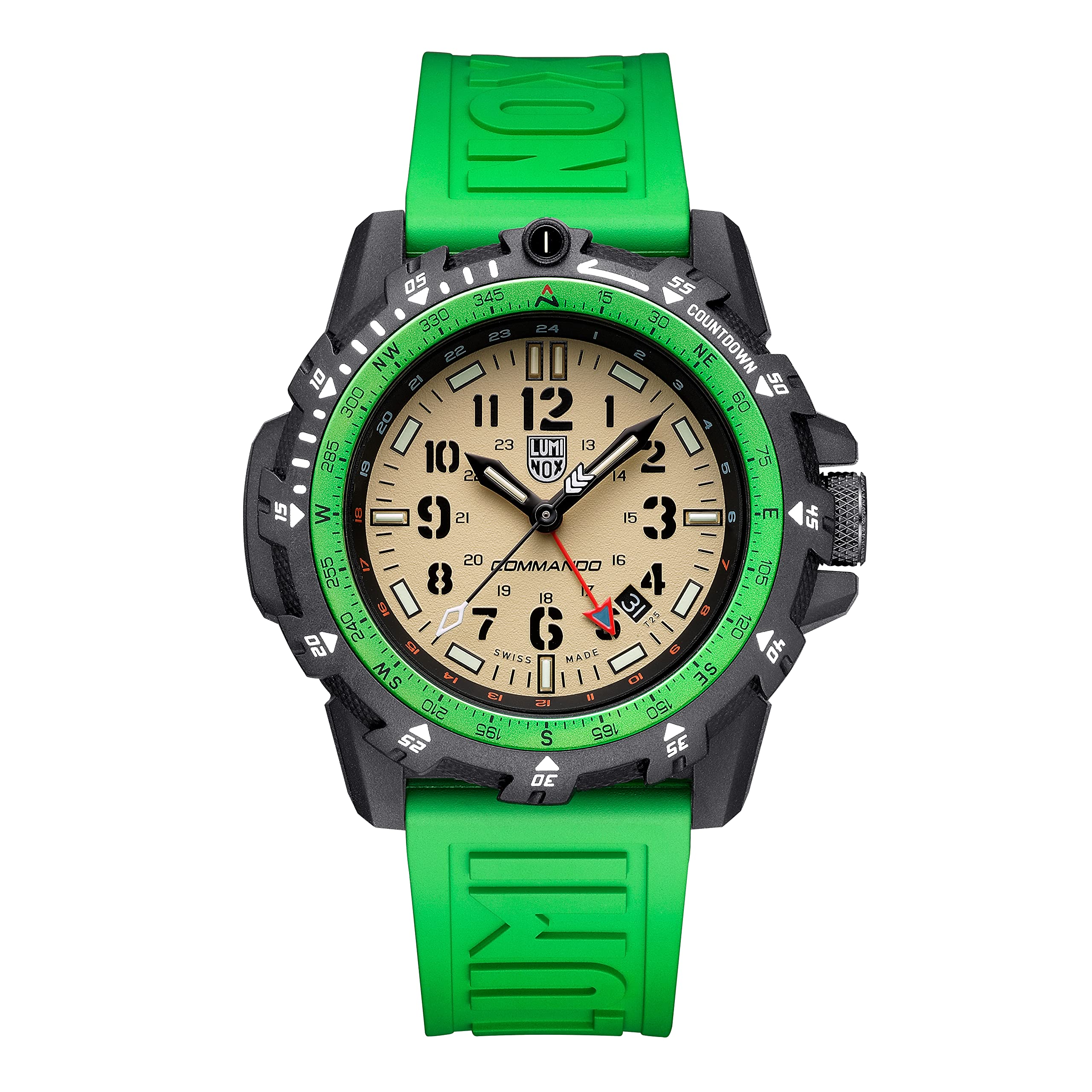 

[Luminox] Diver s Watch LAND SERIES Luminox 3337 Men s Green