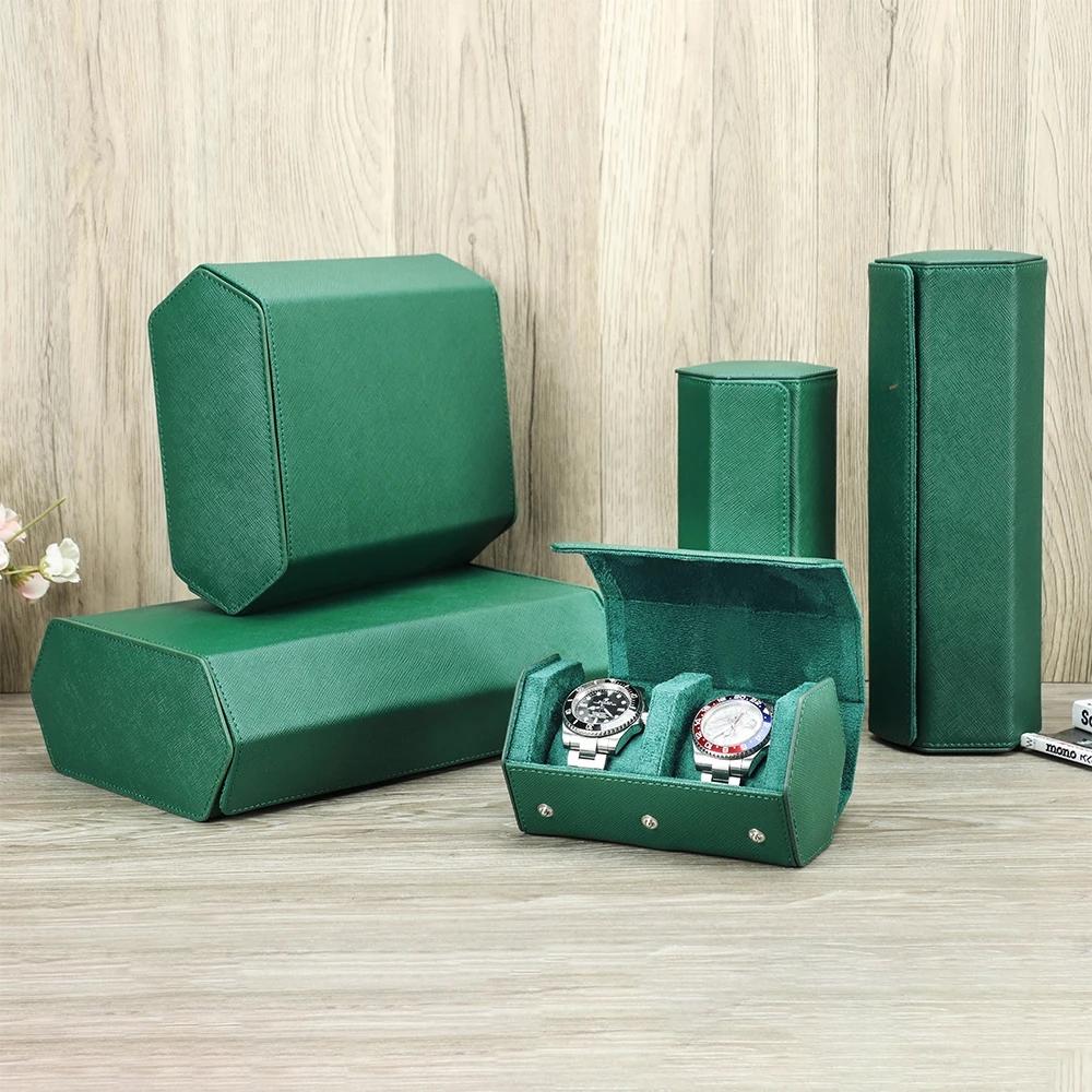 Watch Box Travel Roll Cases for 2/3/4/6/8 Watches Storage Display Case Watch Protector Organizer Shockproof Case for Men Women