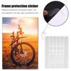 3/2/1pc Bicycle Protective Sticker Scratch Resistant Mountain Bike Frame Front Fork Protective Film Chain Frame Safety Protector