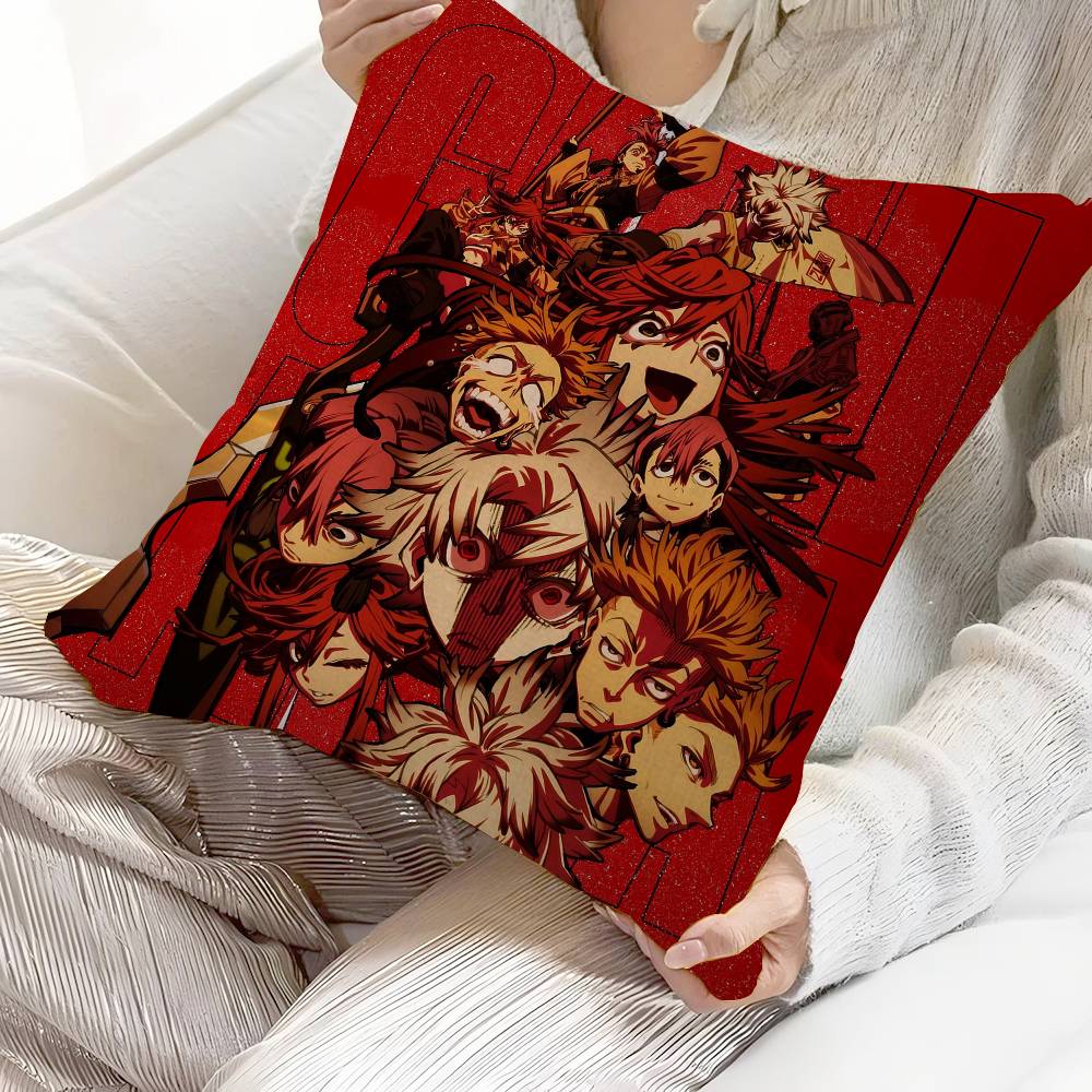 Japanese Supernatural Combat Anime GGachiakuta Pillow Cover For Bedroom Room And Living Room Sofa Decorative Cushion Cover