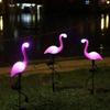 Solar Flamingo Light Outdoor Shaped Light Automatic Charging Flamingo Solar Lamps Decorative Outdoor Garden Lights for Landscape