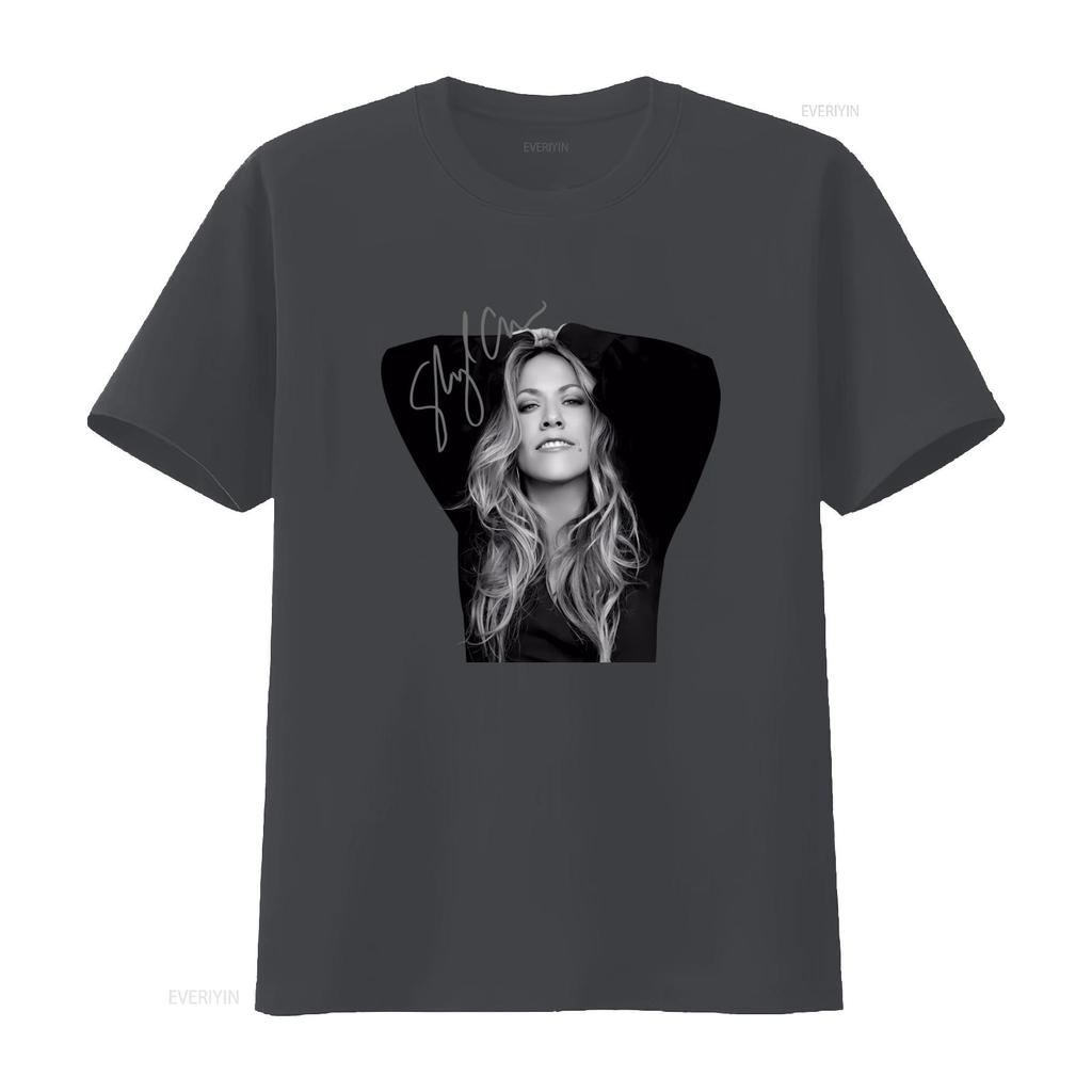 Sheryl Crow Signature Black T Shirt All Sizes S To 5Xl 1F1300 Vintage Washed Homme Casual Designer Clothes Comfortable Stylish