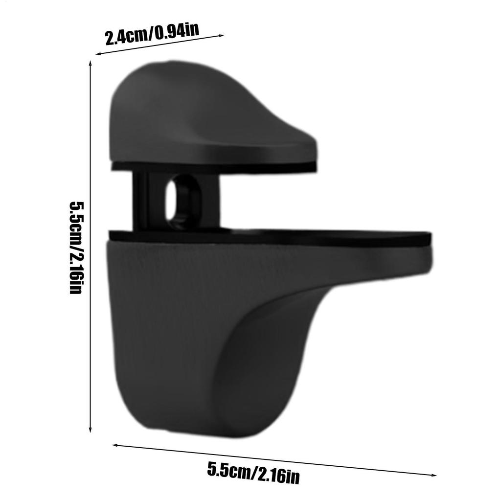 Wall Brackets For Shelves Floating Wall Shelf Clips Support Heavy Duty Clip Support For Closet Bathroom Shower Pantry Countertop