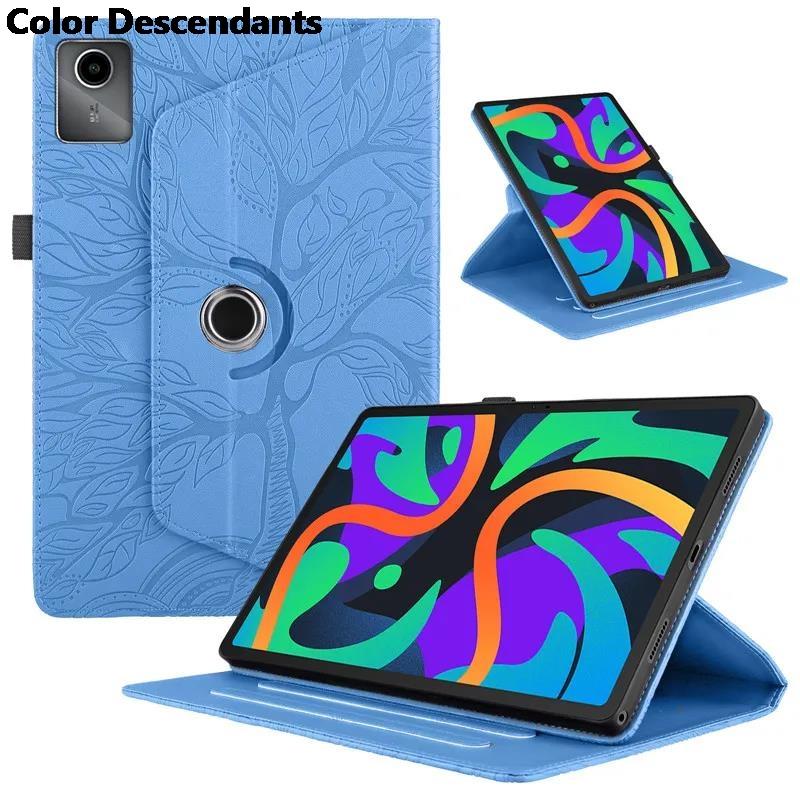 

For Lenovo Tab M11 Case 11 inch TB330FU PU Leather Rotation Tablet Protective Shell For Lenovo Xiaoxin Pad 2024 Case TB331FC Tab M11 TB330FU синий