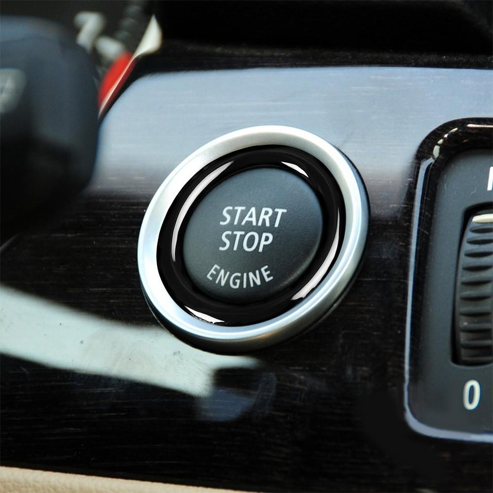 Black 1x One-button Start Nterior Door Accessories High Quality