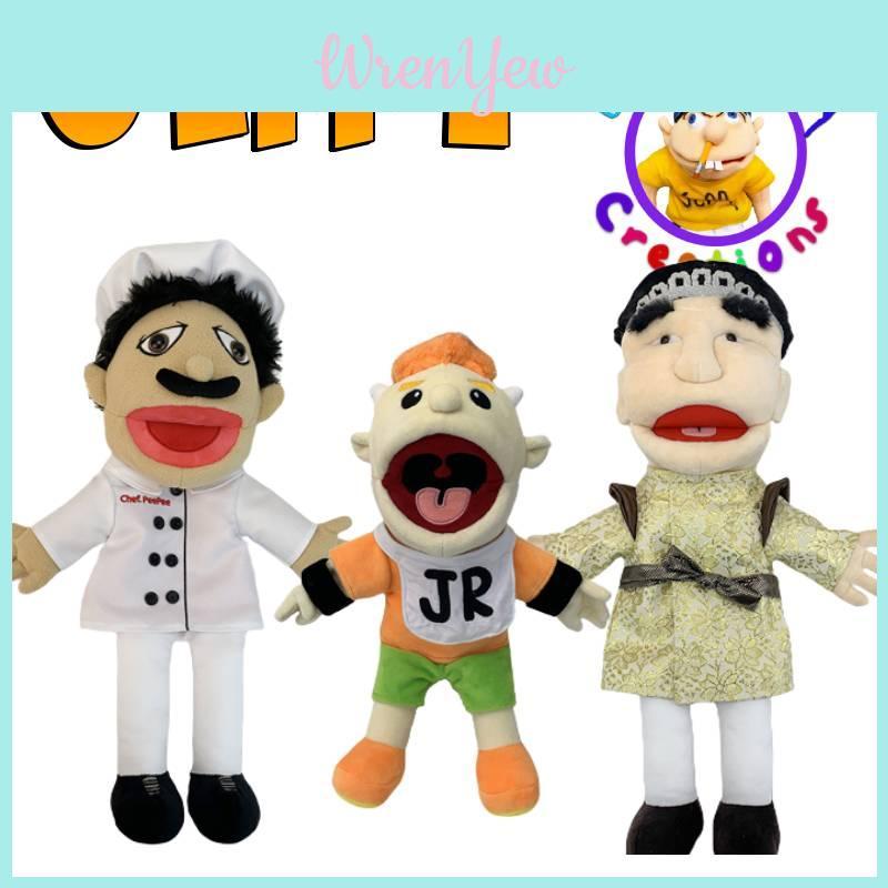 Jeffy Junior Chef Zhu Cartoon Plush Toy For Parent-child Interaction