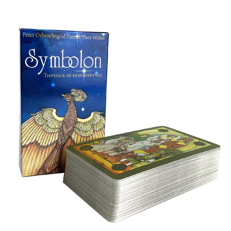 78 Cards Symbolon The Deck Of Remembrance Tarot Cards Games English Version Family Party Board Game Divination Fate Tarot Cards