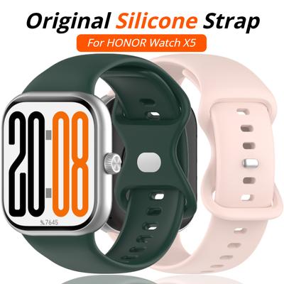 Original Silicone Strap for Honor Watch X5 Replacement High-Quality Bracelet For HONOR Watch X5 Watchband Sport Accessorie
