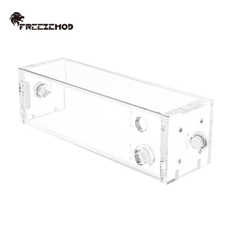 FREEZEMOD Computer water cooling acrylic built filter water tank .FSX-620 80mm