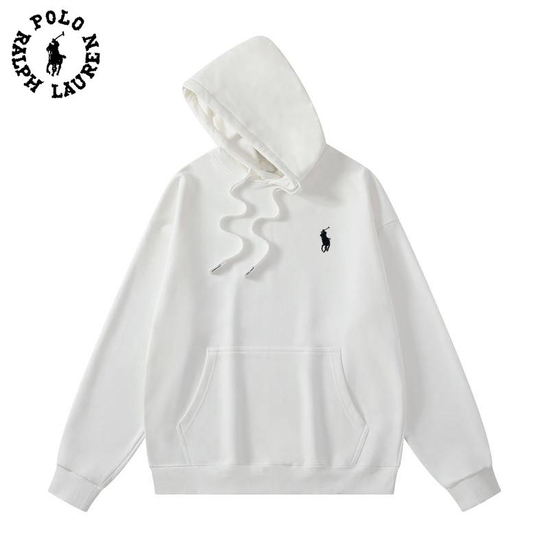 Polo Ralph Lauren 2025 Herbst/Winter Neuer Schwerer Baumwoll-Stick-Hoodie