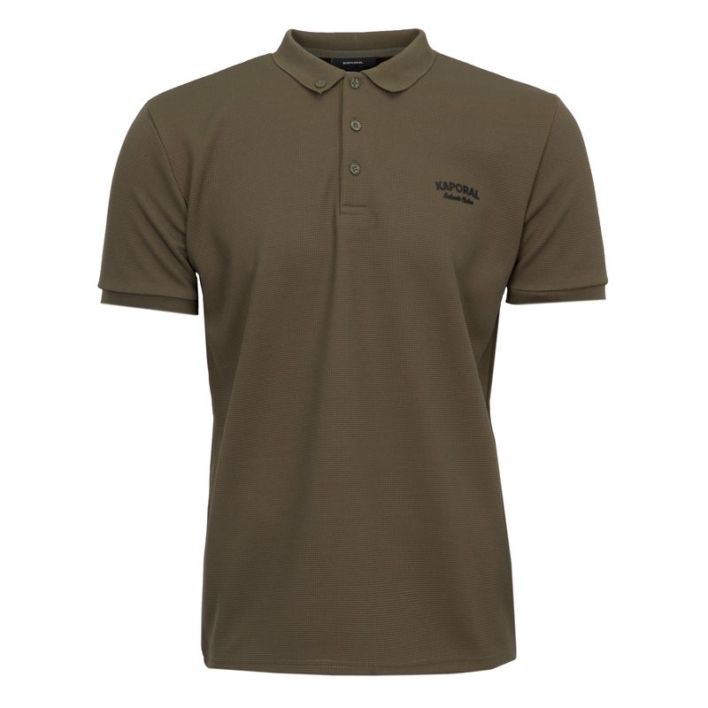 Polo texturé malo manches courtes Homme KAPORAL