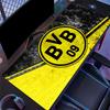 Poduszka z nadrukiem Borussia Dortmund Antypoślizgowa Mata pod mysz do laptopa/tabletu XXL Mata do gry na mini PC Z blokowaną krawędzią