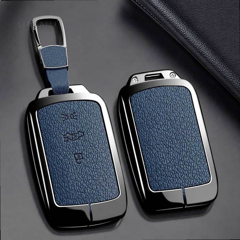 Suitable for Maserati Grecale GranTurismo MC20 2024 Zinc Alloy Car Key Case Leather Remote Control Protective Case