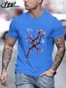 Beautiful Cherry Blossoms Printing Retro TShirt Mens Loose Cotton Tee Shirts Trendy Summer Clothing Unisex AllMatch Streetwear